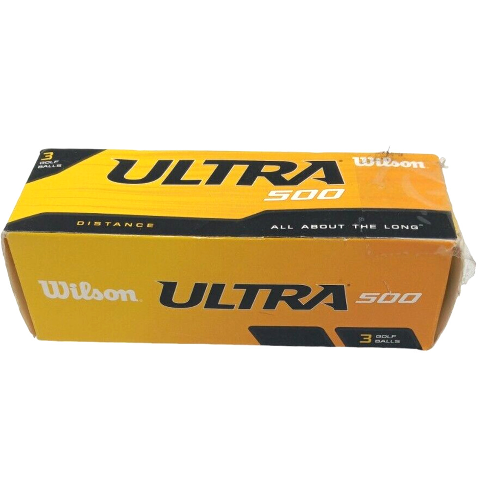 Wilson Ultra 500 3pk of 3 Golf Balls‎